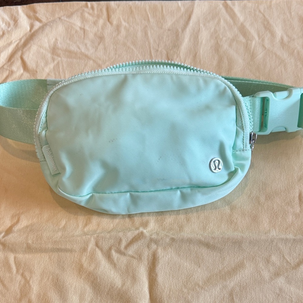 Lululemon Light Green Crossbody Bag